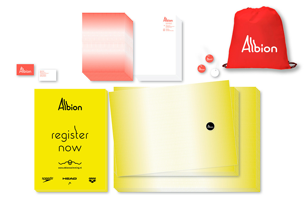 Drukwerk identity albion store rotterdam.