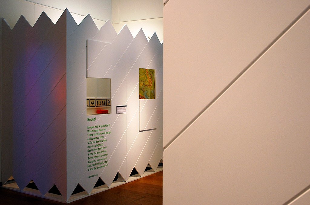 Diagonale schuttingdelen