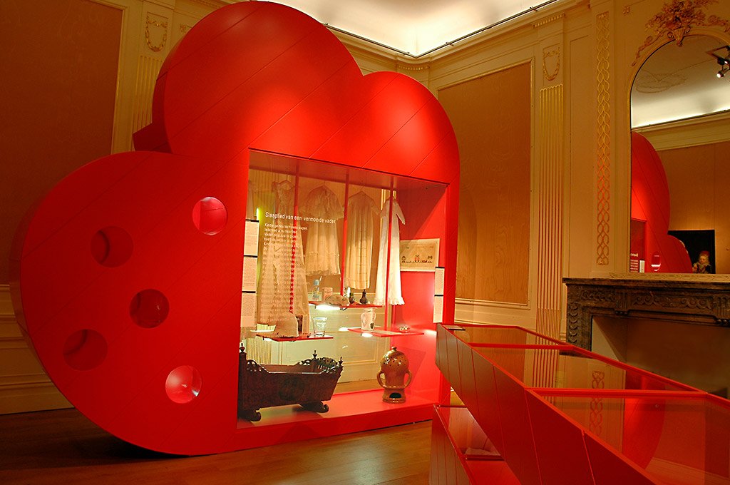 De roze wolk vitrine