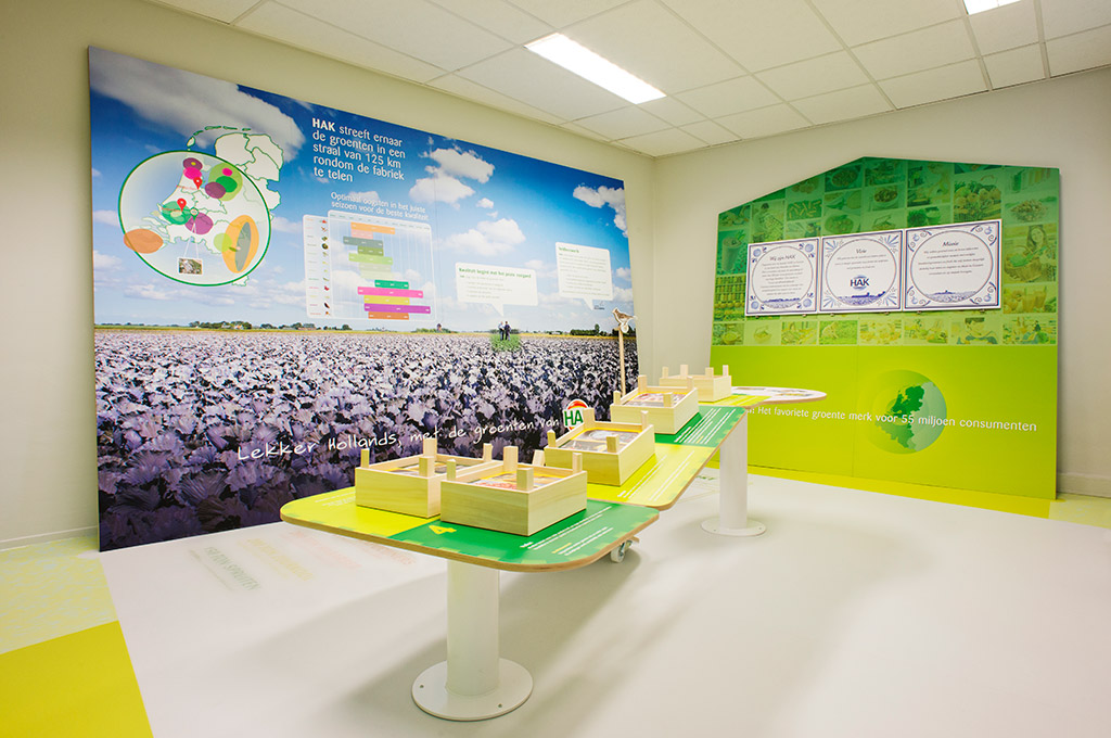 Infographic toont de oorsprong van de groenten.