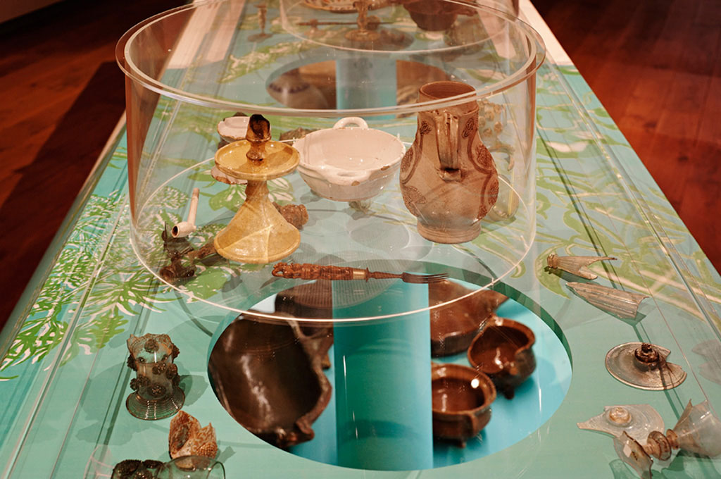 tentoonstelling Mes & Vork, thema Breekbaar