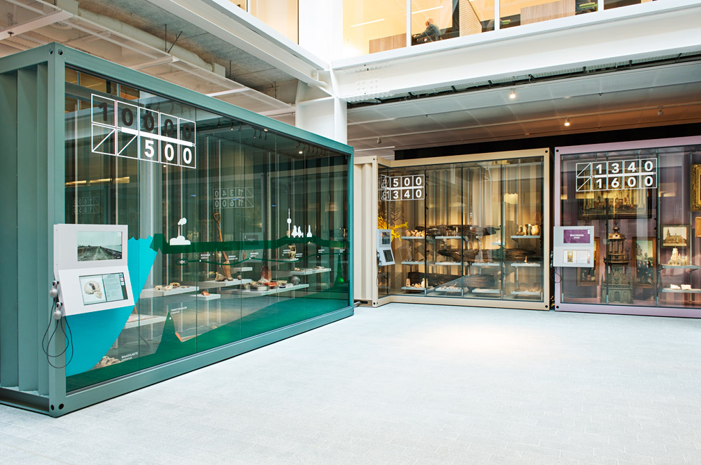 Het 1e tijdvak met de bodemvondsten van BOOR toont de eerste sporen van bewoning.