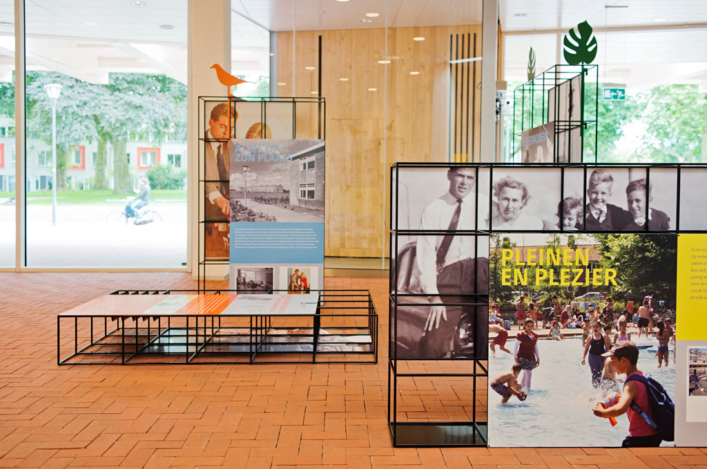 Overzicht van de tentoonstelling Wederopbouw, een kansrijke erfenis