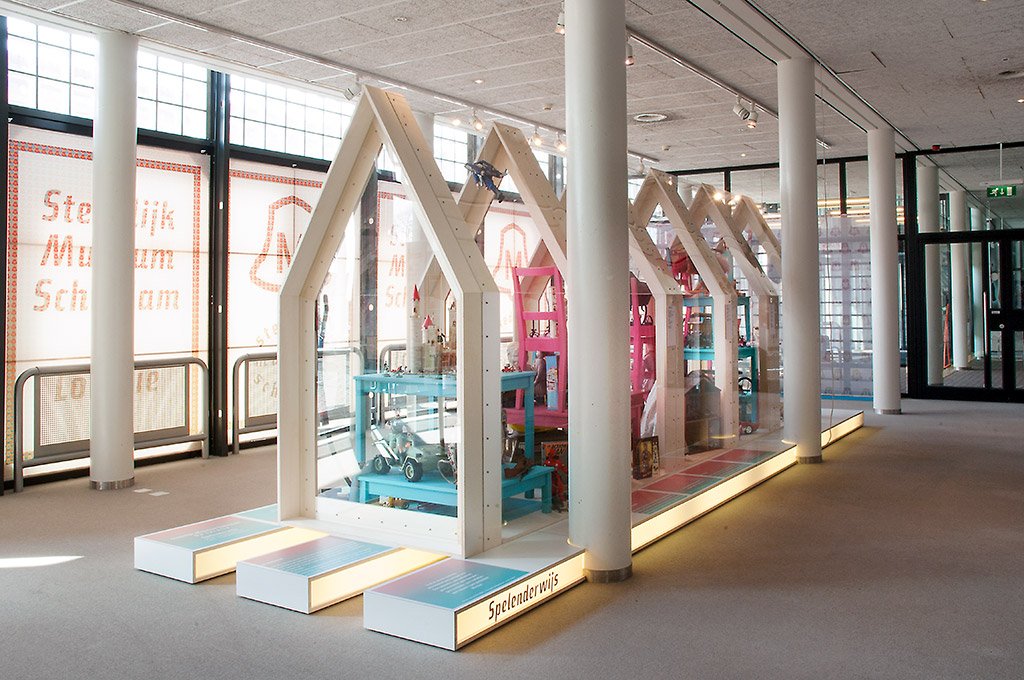 Tentoonstelling 'spelenderwijs'.