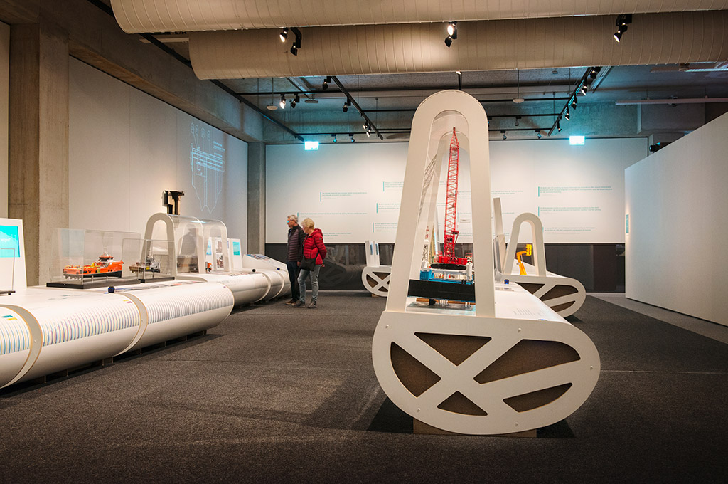 Het zijaanzicht van innovatie 'Motion Compensation Systems'.