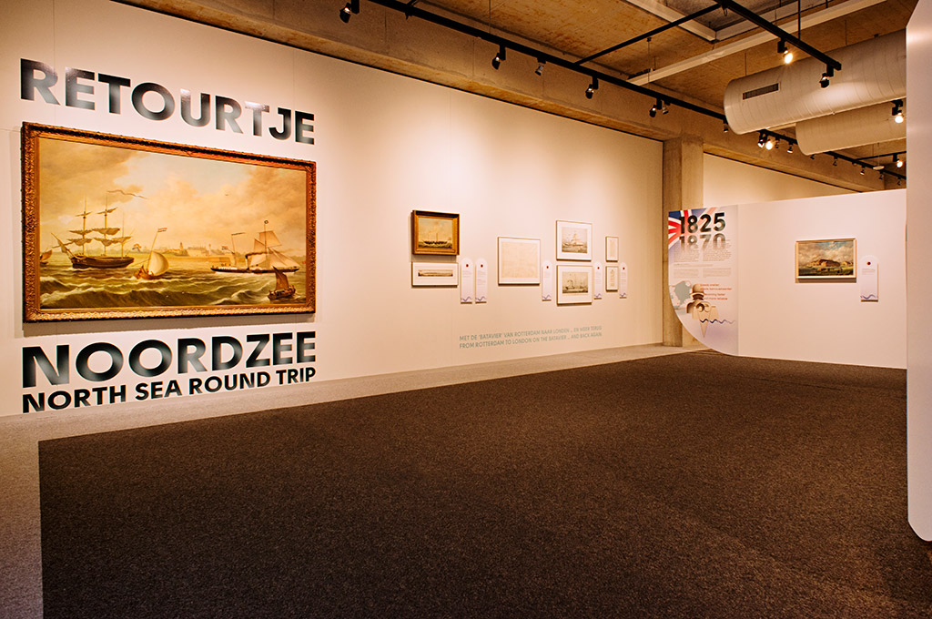 Retourtje Noordzee Tentoonstellingsontwerp