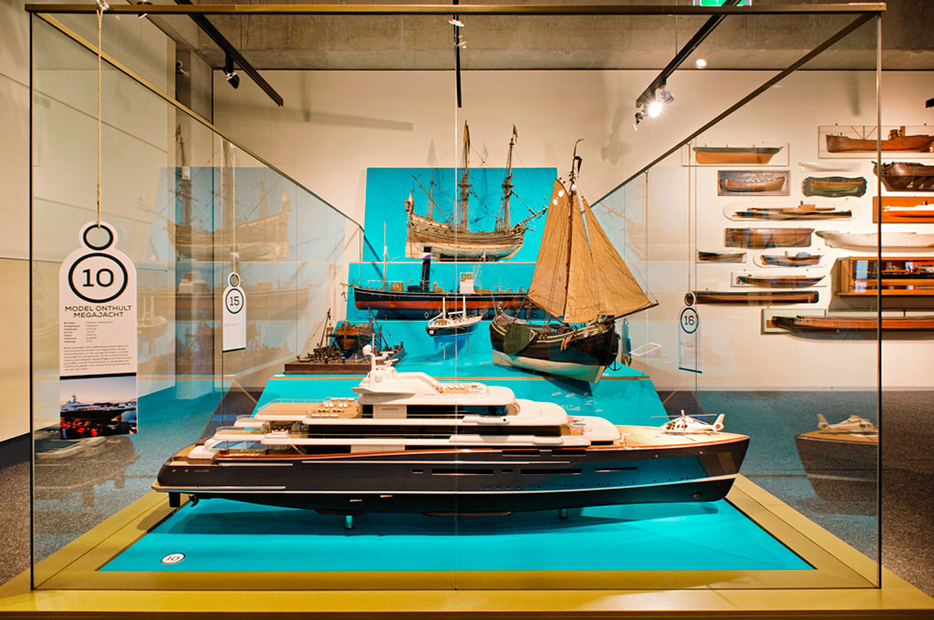 tentoonstelling Topmodellen in het Maritiem Museum Rotterdam