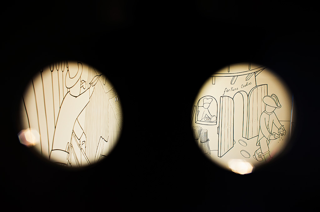 De kijkdoos van illustrator Tomas Schats