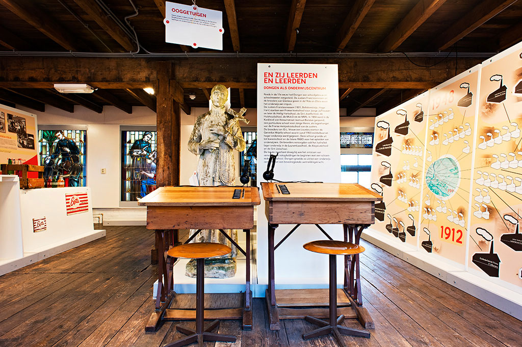 Onderwijs bij de nonnen.