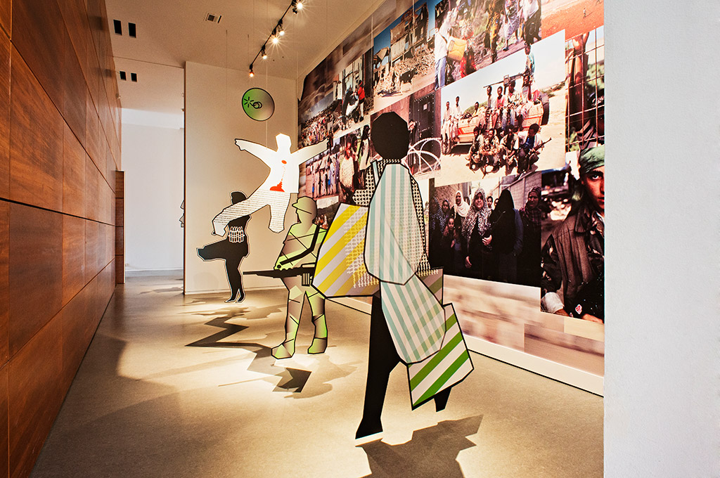 De keerzijde, een tafereel in oorlogsituatie