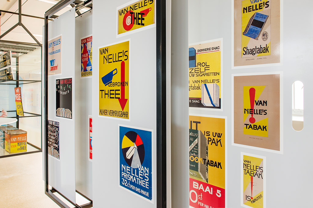 Jan Jongert Reclame in de Van Nelle’s Daglichtfabriek