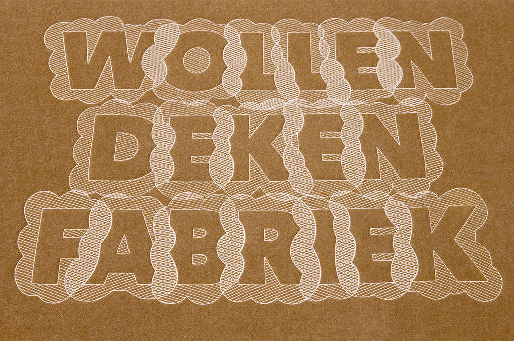 Beeldmerk voor tentoonstellingsontwerp Wollendekenfabriek.