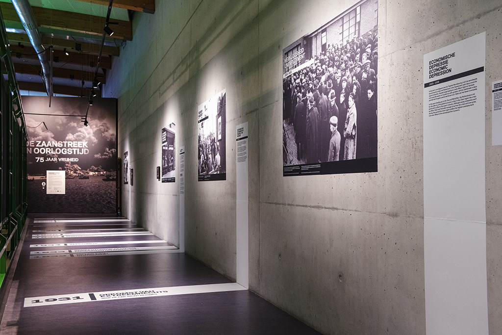 De Zaanstreek in oorlogstijd, tijdlijn jaren 30.