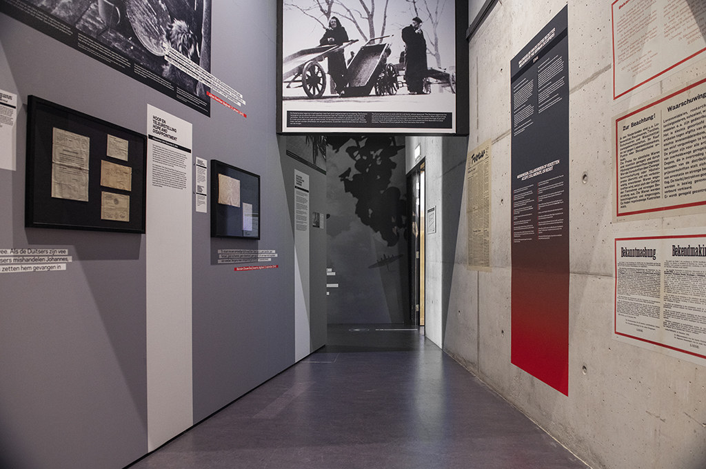 De Zaanstreek in oorlogstijd, detail interieur tijdlijn 40-45.