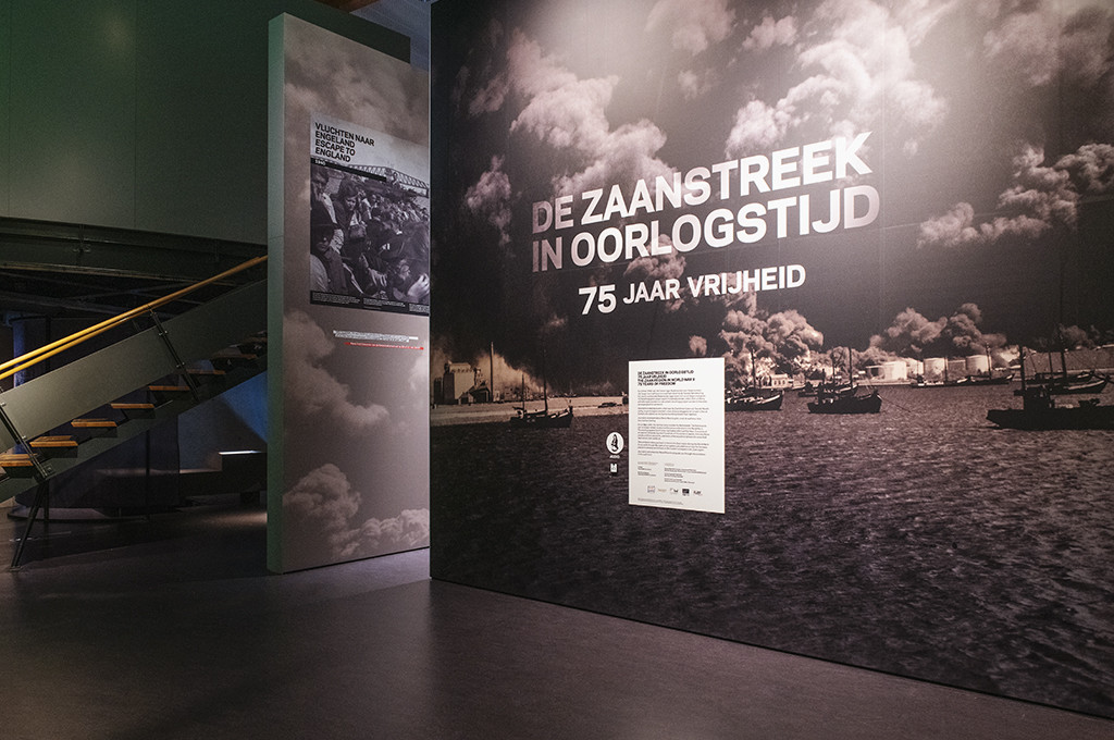 De Zaanstreek in oorlogstijd, interieur tijdlijn 40-45.