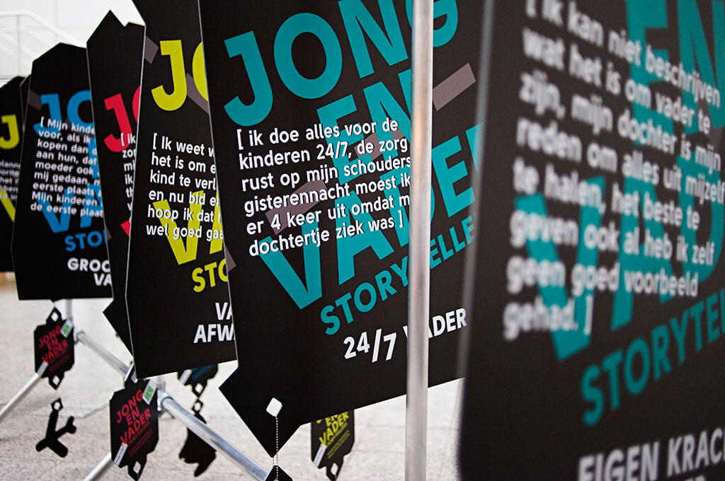 Typografie. Jong en Vader, Storytellers